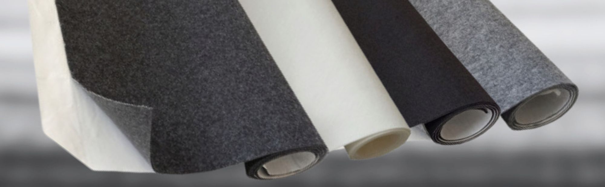 TAPHICEROS Selbstklebend Filzstoff Nadelfilz, Bespannstoff aus Filz, Innenraumverkleidung Bezugsstoff Bastefilz für DIY Auto Box Liner, Grau, 100 x 150 cm