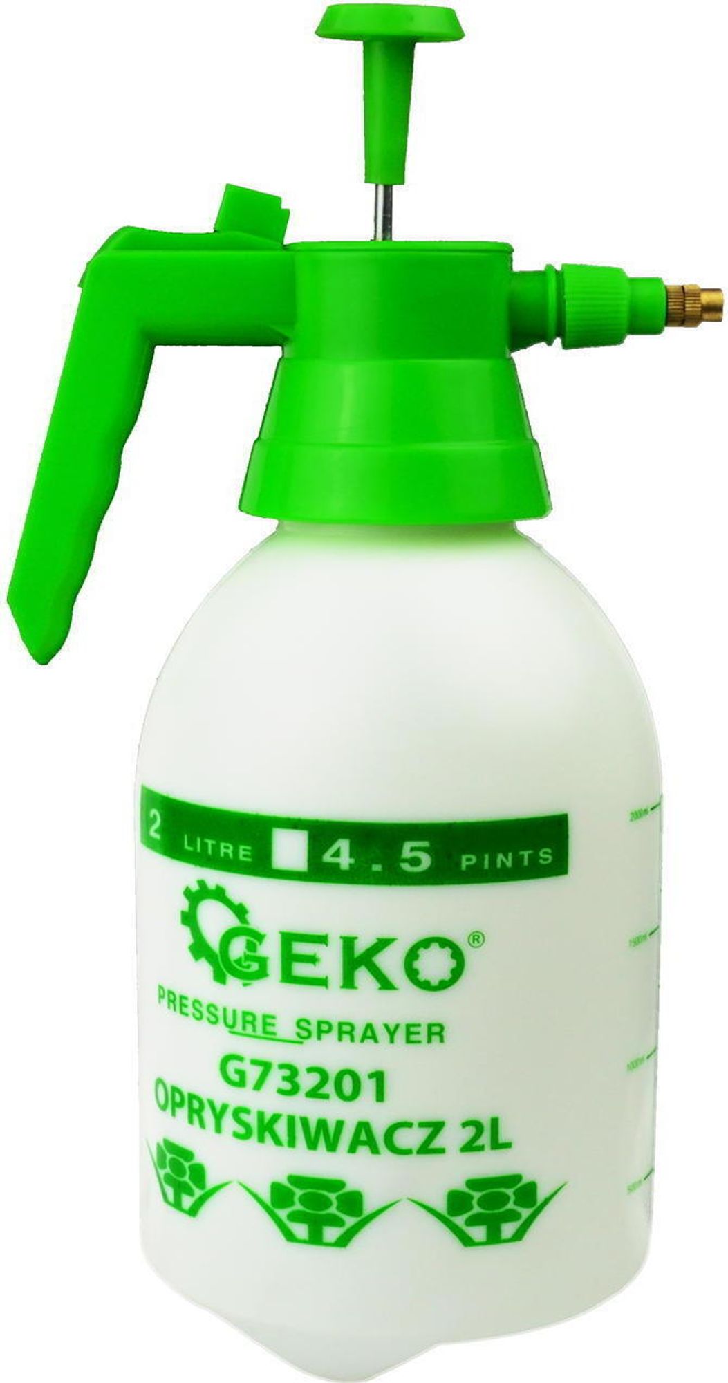 GEKO Ruční tlakový postřikovač 2 l G73201