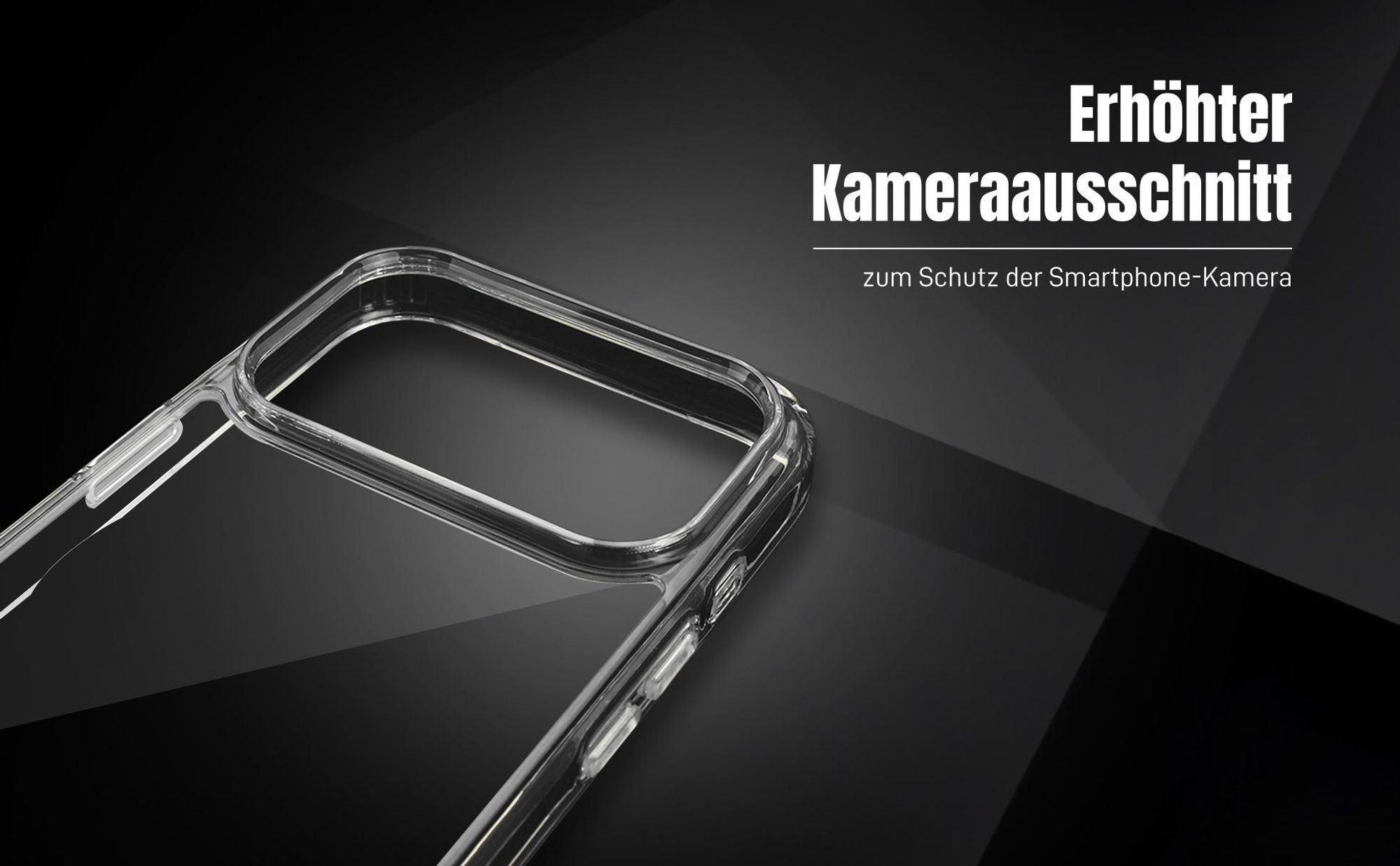 TPU Backcover für Apple iPhone 17 Pro mit erhöhtem Kameraausschnitt