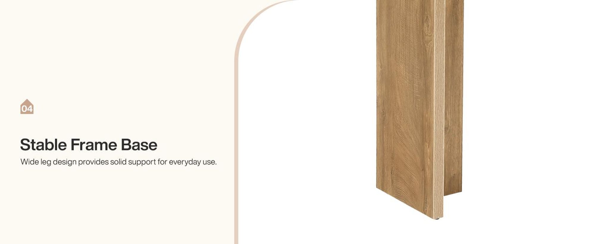 Tribesigns 160 cm schmaler Konsolentisch, moderner minimalistischer Holz-Flurtisch mit stabiler Basis, langer Konsolentisch hinter dem Sofa