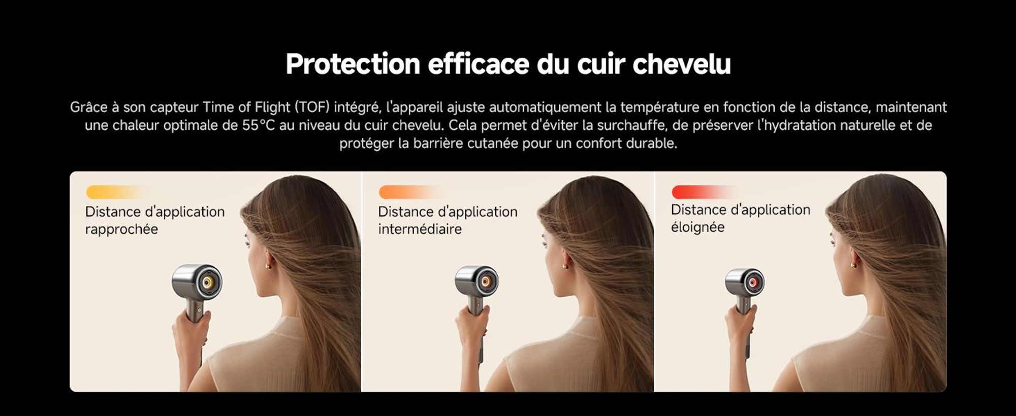 MOVA SHINE 20 Sèche-cheveux Argenté – Contrôle intelligent de la température, séchage rapide et soin capillaire multi-styles
