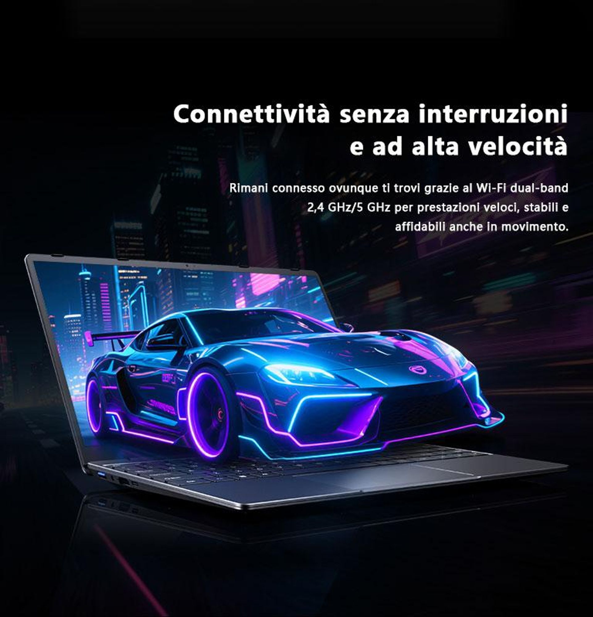Portatile CHUWI CoreBook-K1 con processore i3-10100Y, schermo IPS FHD da 14", 8 GB di RAM, SSD da 256 GB, Bluetooth e Windows 11