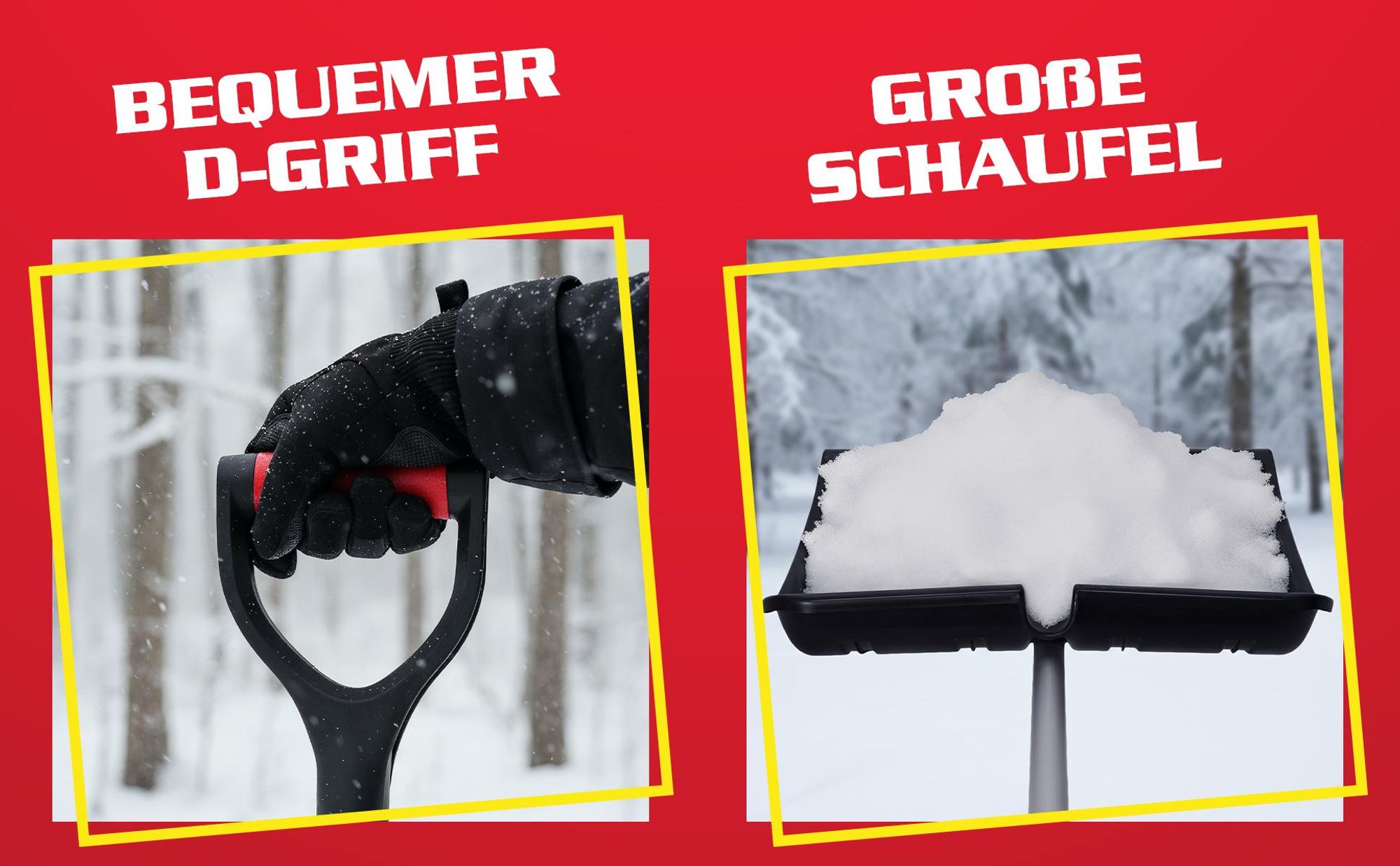 HECHT Schneeschieber Schneeschaufel Teleskop 485 TF | 49 cm Räumbreite | Aluminium Stiel & Kunststoffschild | 155,5 cm Länge 1,38 kg