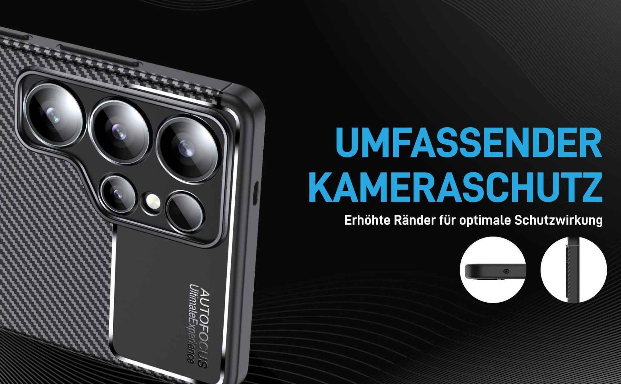 Stoßfestes Handy Case mit Kameraschutz für Samsung Galaxy S25 Ultra