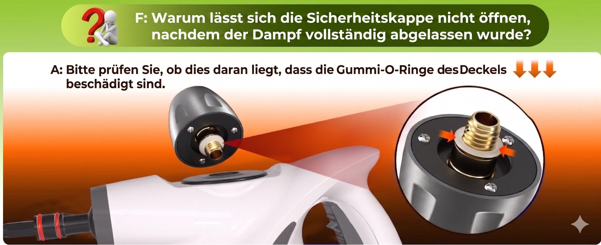 1300W Natürlicher Dampfreiniger mit Druck für mehrere Oberflächen, mit 12 Zubehörteilen, Mehrzweck-Dampfgarer für den Heimgebrauch, zur Reinigung