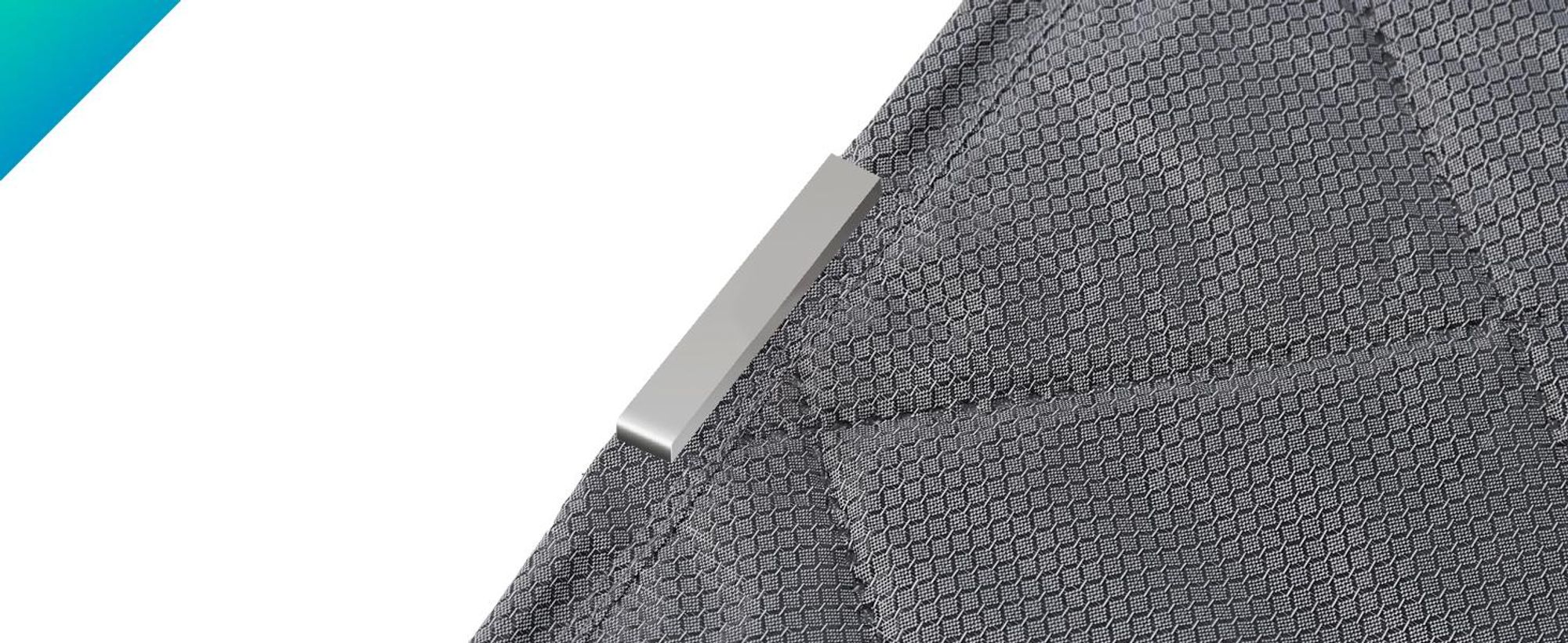 Sekey Thermo Kälteschutz Türvorhang Verdunkelung Raumteiler-Vorhänge, Magnetischer Wärmeschutzvorhang Wasserdicht Winddicht Grau, 70 x 200 cm