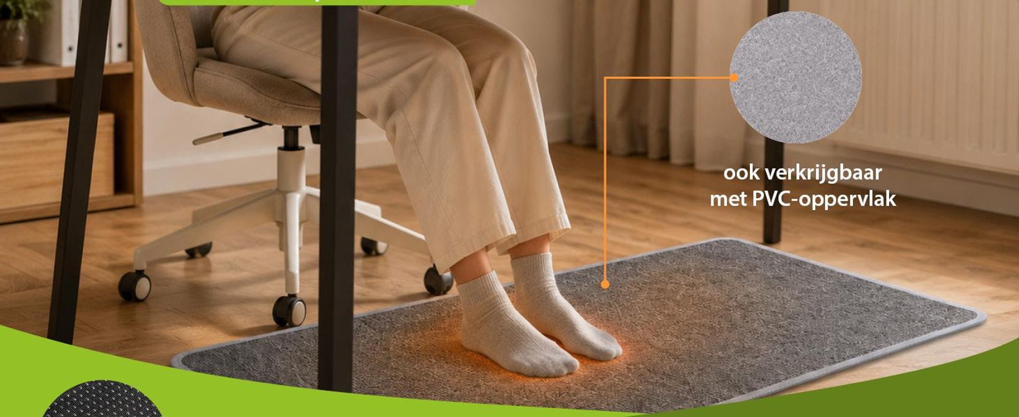 Warm Feet verwarmingsmat 55x110 cm 155 W