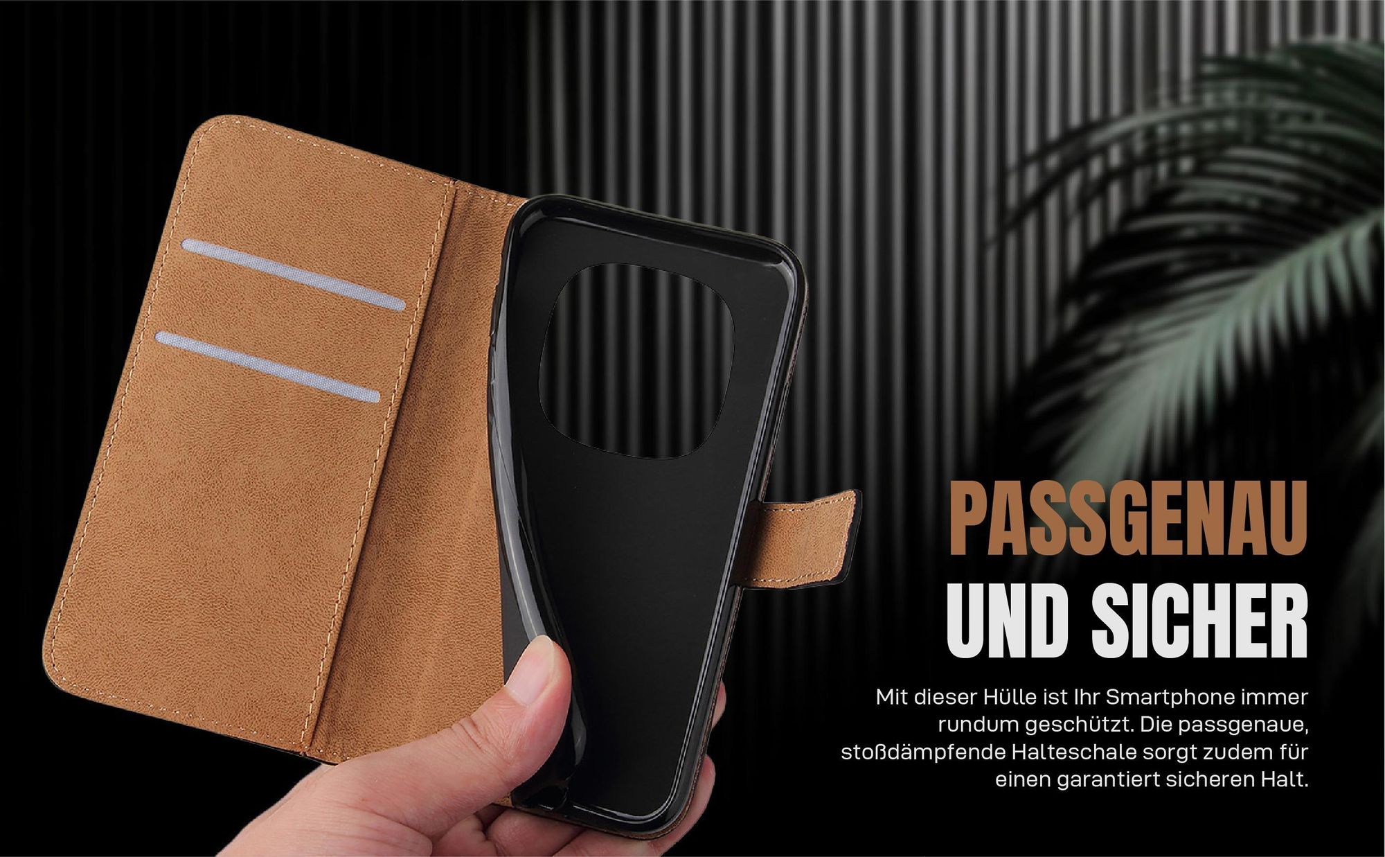 Klapphülle für Xiaomi Redmi Note 14 Pro mit präziser Passform