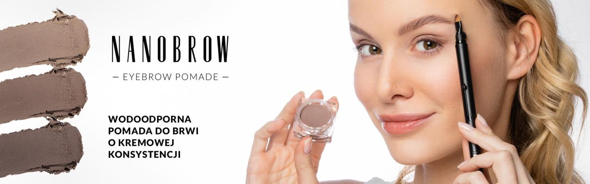 Nanobrow Eyebrow Pomade pomada do brwi Light Brown 6 g