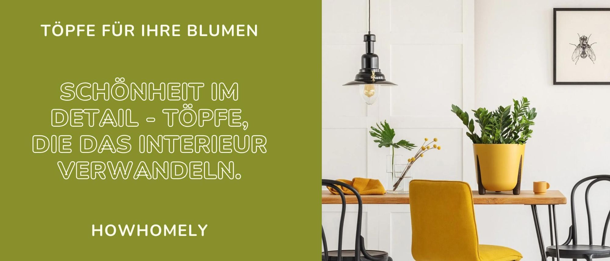 HowHomely, Heimdekorationen, Wohndekorationen, Blumentopf, Pflanzkübel, Übertopf, Garten