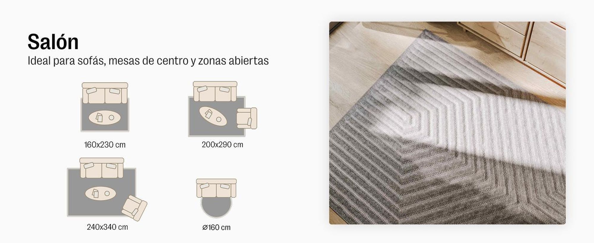 benuta alfombra salon Leo Gris Claro 70x200 cm alfombra salon corredor diseño pelo corto mullida suave
