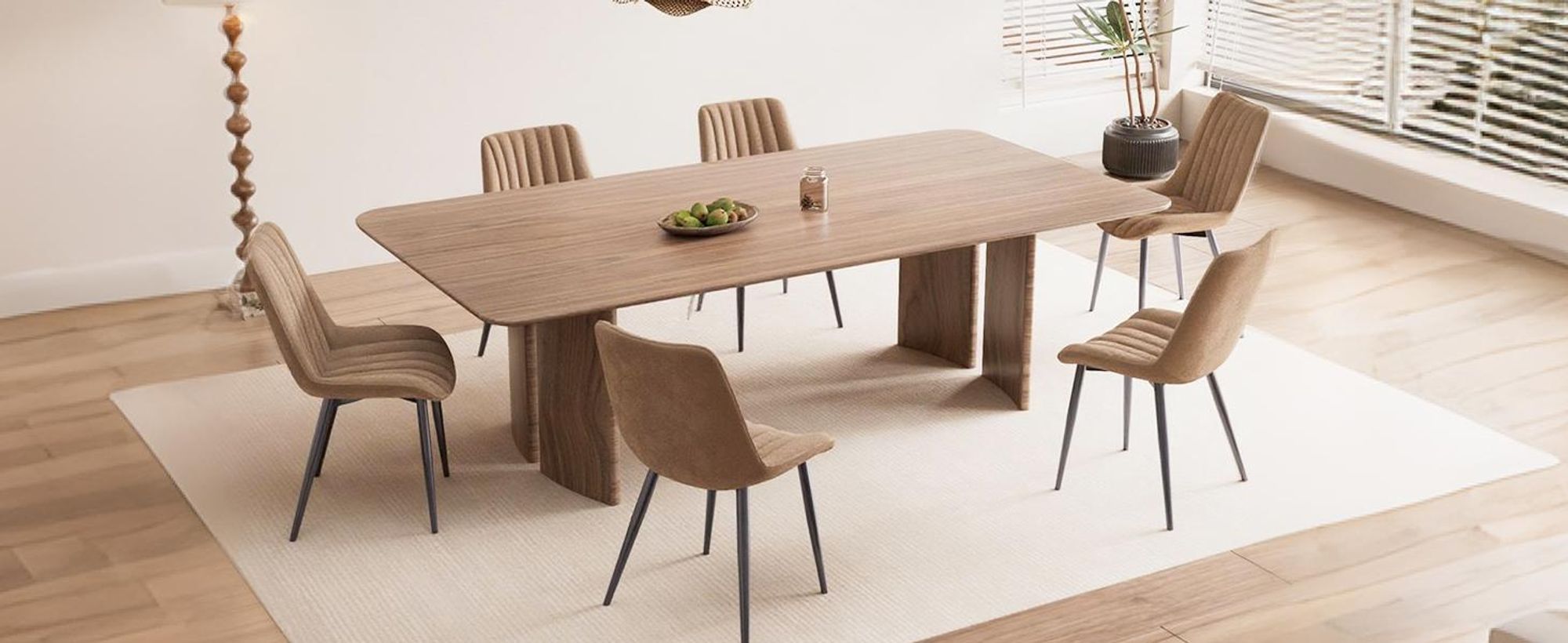 HOMAVO Esszimmerstuhl – Bequemer Samt- oder Kunstlederstuhl, ergonomisch, Metallgestell, breite Sitzfläche 53×43 cm, einfach montierbar, 2er Set