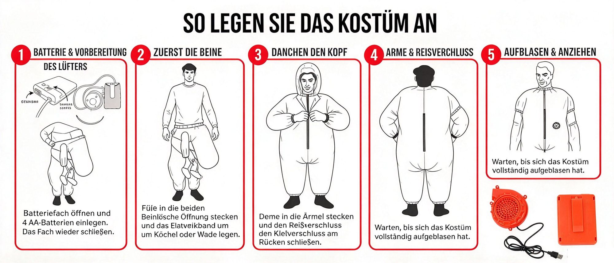 Juksun Alien Kostüm 150-190cm für Erwachsene Polyester grün aufblasbar mit Umhang für Halloween Karneval Party