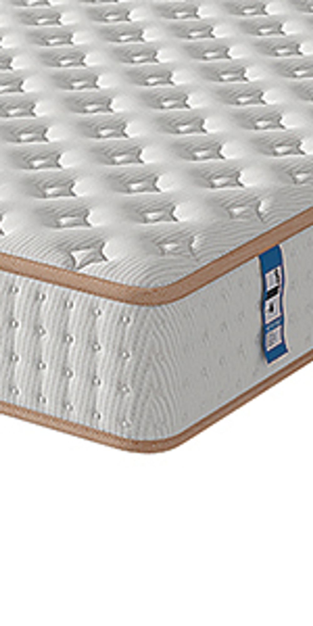 DEWINNER Matratze | Schaumstoff- und Memory-Foam-Matratze | Wendematratze, beidseitig voll nutzbar (90 x 200 cm, 22)