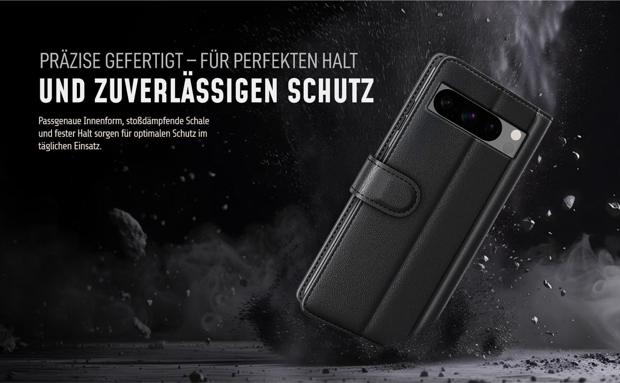 Handycase für Google Pixel 8 Pro mit 360 Grad Schutz