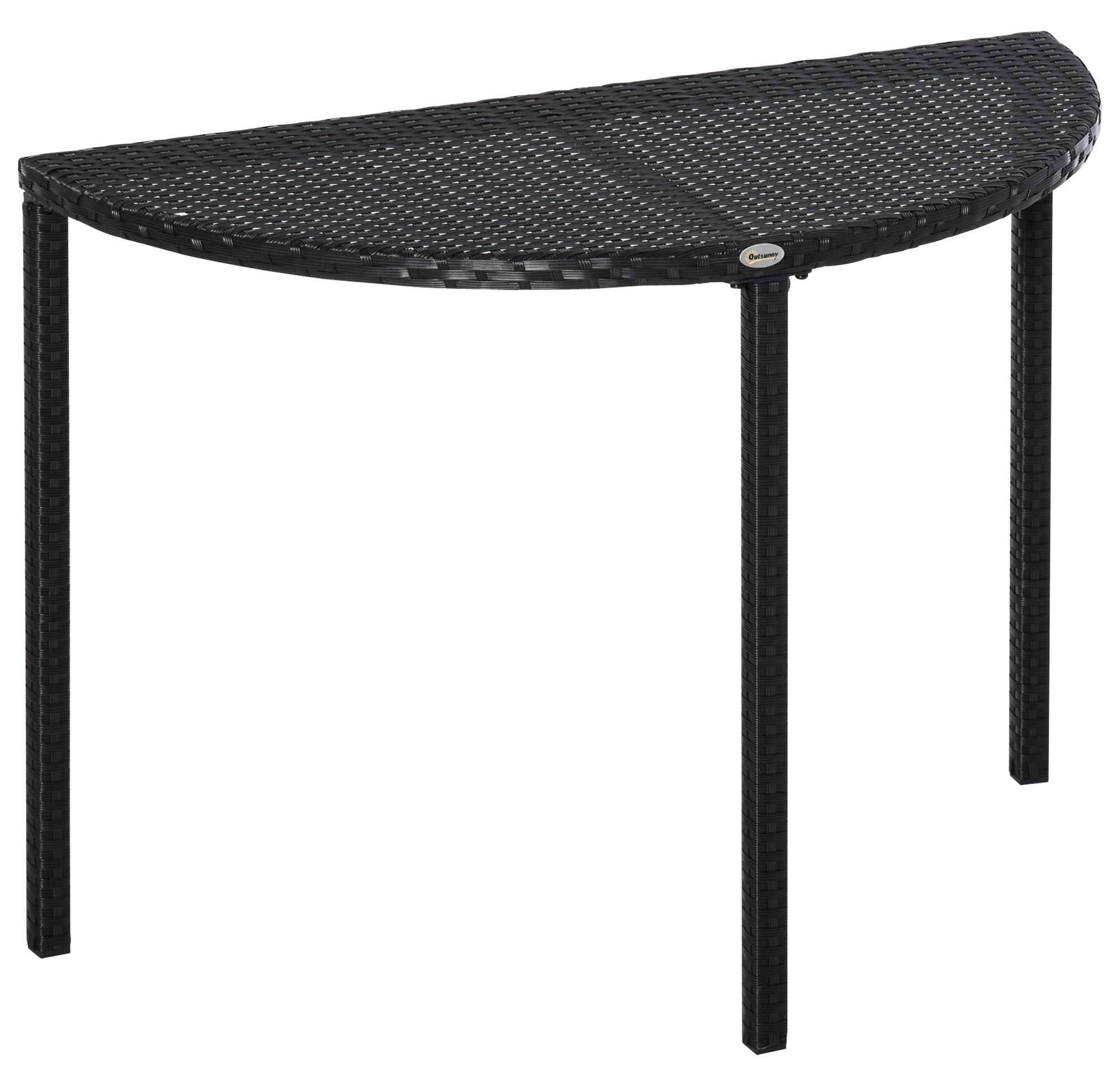 halbrunder halbrund Rattan