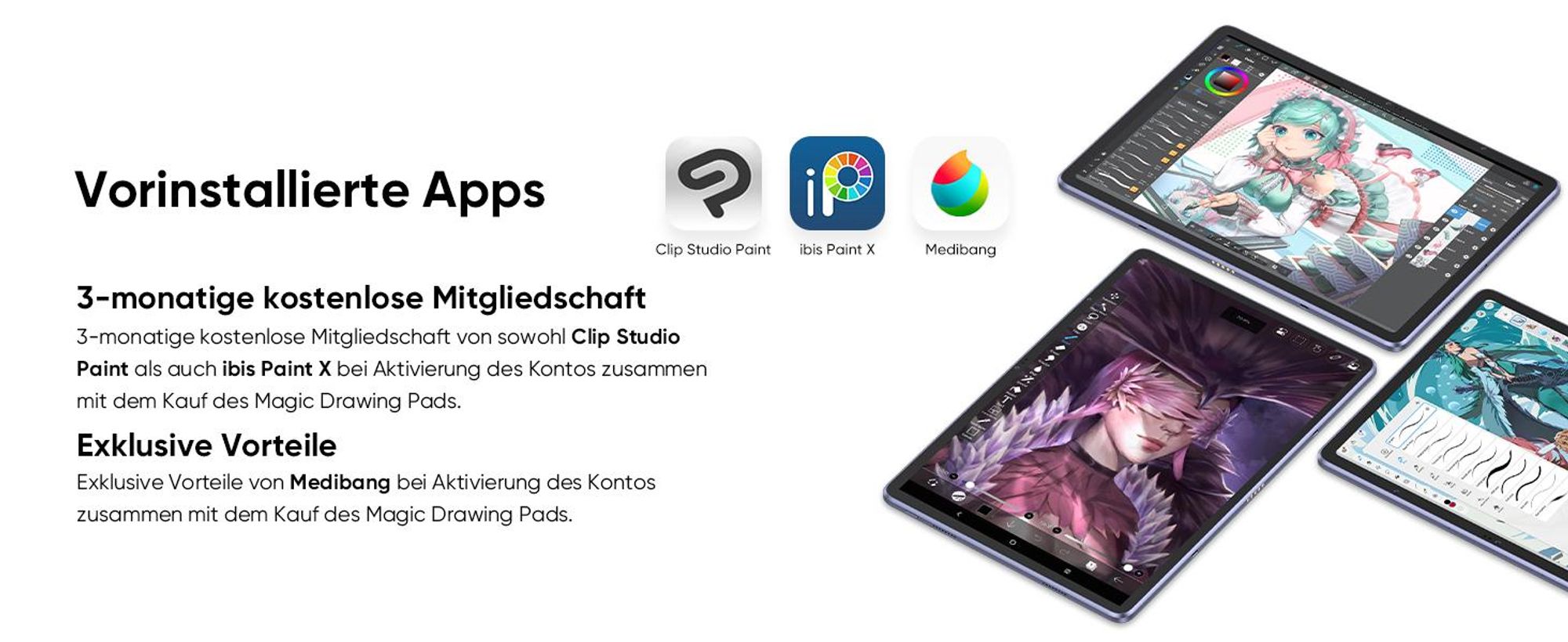 XPPen Magic Drawing Pad 12,2 Grafiktablet