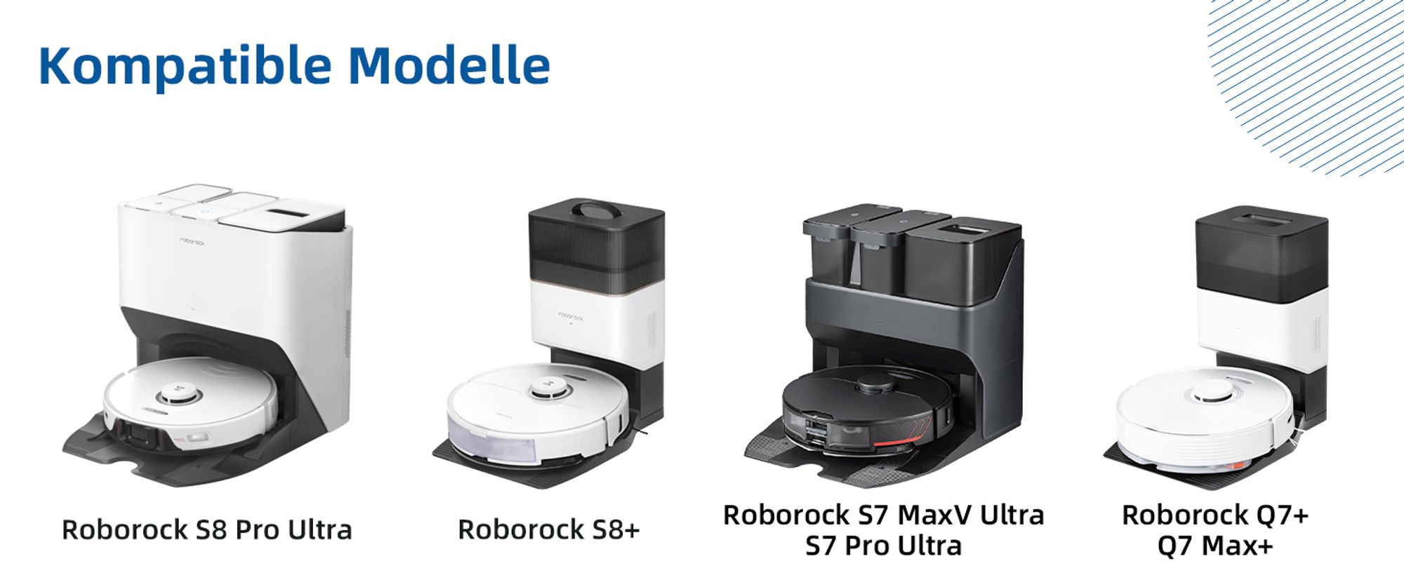 6 Stück Staubbeutel für Roborock S8 S8+/S8 Pro Ultra/ S7 MAXV Ultra/ Q7 MAX/ Q7 MAX+/ S7 Pro Ultra/Q5+ Beutel Staubsauger Absaugstation Staubsaugerbeutel Ersatzbeutel Zubehör Ersatzteile