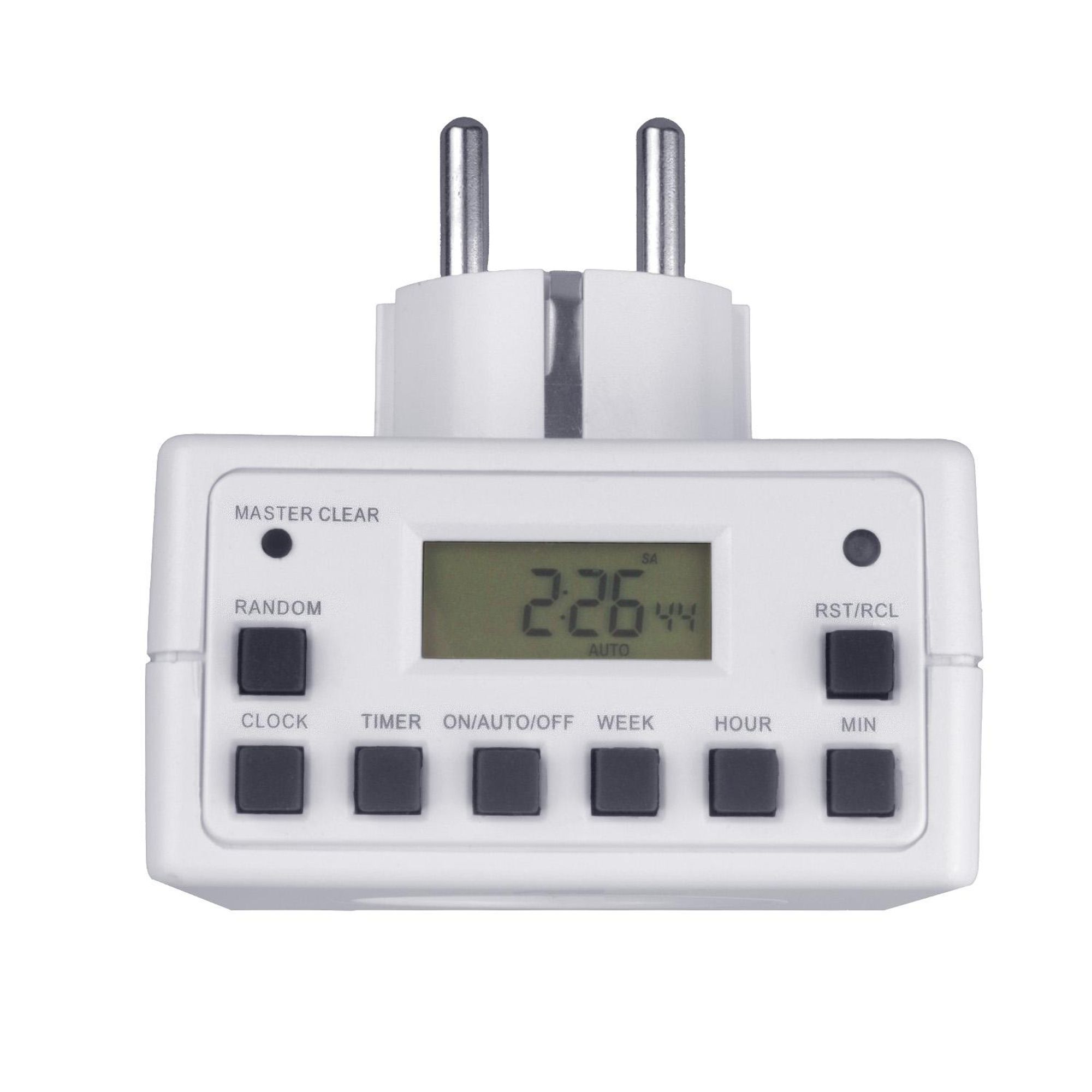 Zeitschaltuhr Maclean Energy MCE30 programmierbar digital 3600W 10 Programme