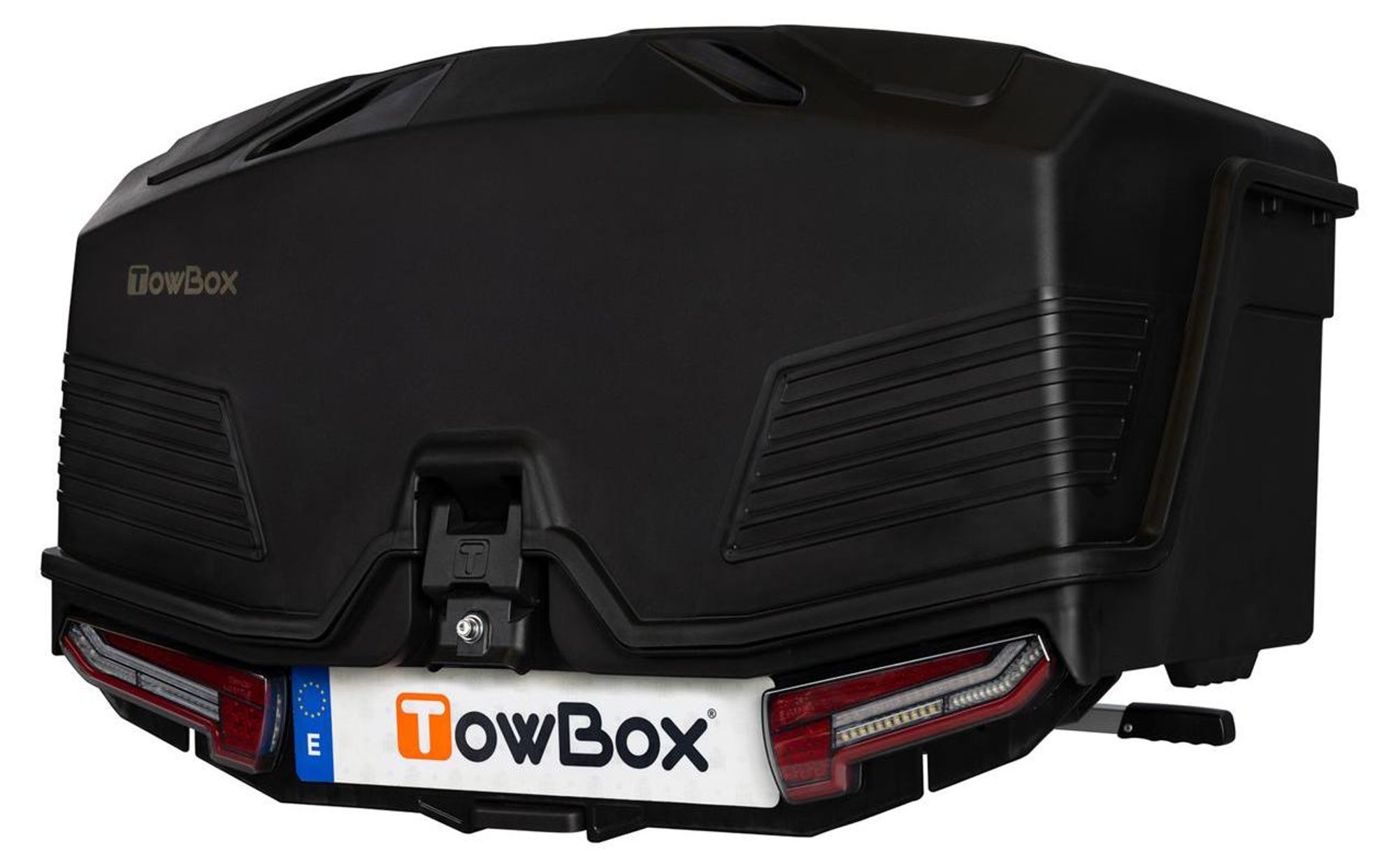 Towbox Alpha urban black - Anhängerkupplungs-Gepäckbox