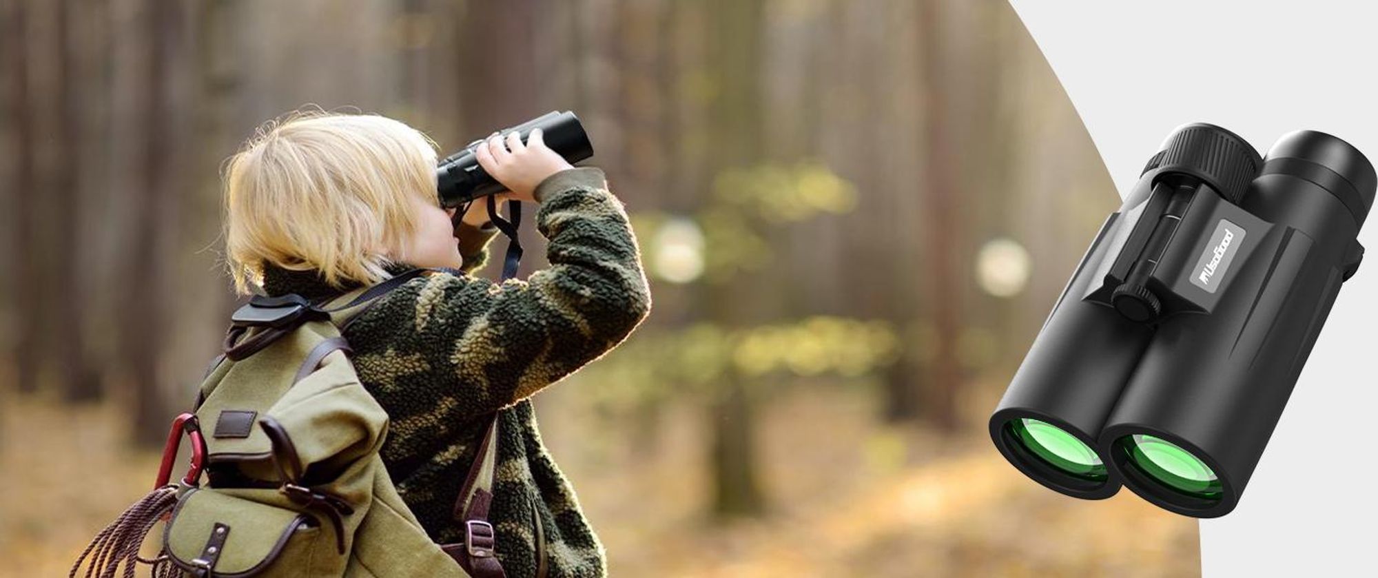 Befriedigen Sie die Neugier der Kinder, die Natur zu erkunden