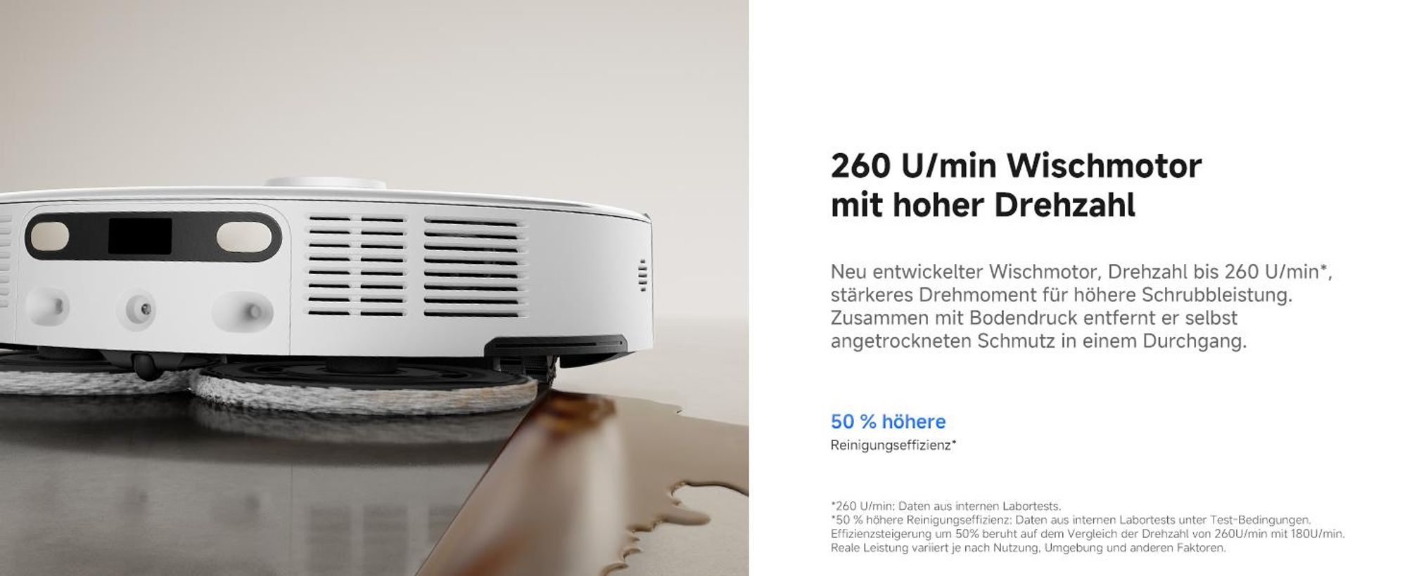 MOVA P70 Pro Ultra Saug- und Wischroboter, 30000Pa Saugleistung, LDS-Lasernavigation, RGB KI-Hinderniserkennung, Selbstreinigungsstation