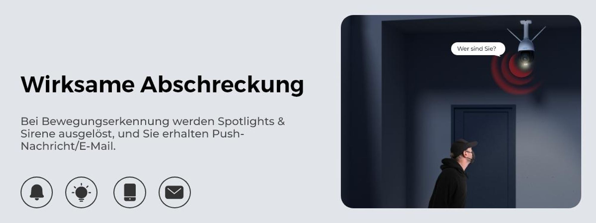 Reolink RLC-823S1W, 4K 8MP Dualband WiFi 6 PTZ Überwachungskamera, 360°-Abdeckung, Smarte Erkennung, Auto-Tracking, 5X optischem Zoom, Farbnachtsicht