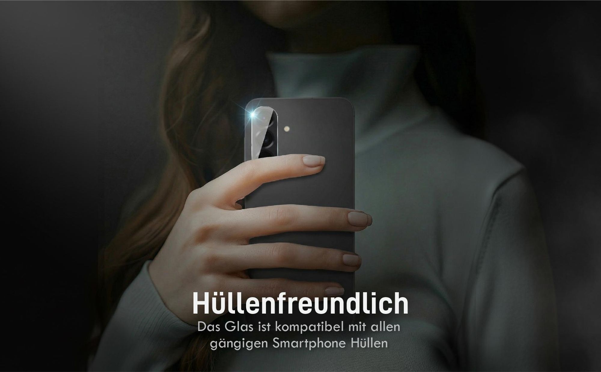 4x 9H Schutzglas (2x Kamera + 2x Display) Samsung Galaxy A26 5G in passgenauem Design