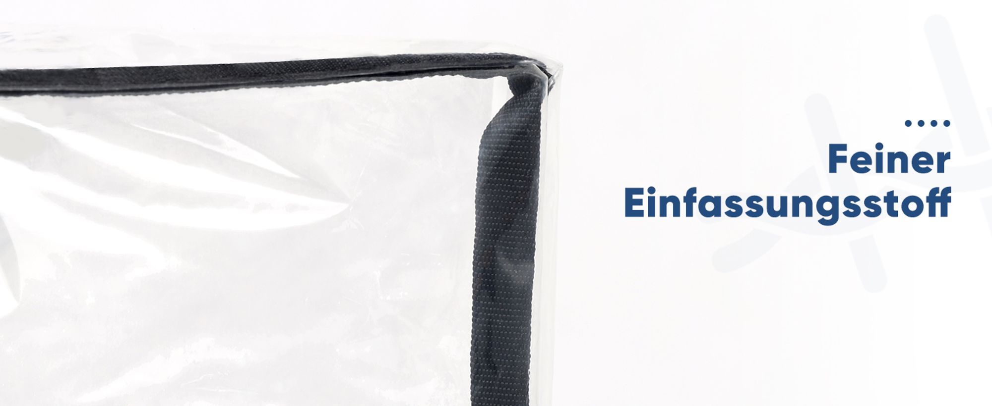 Sekey Regenschutz Transparent für Bollerwagen mit Dach, 110 x 60 x 75 cm