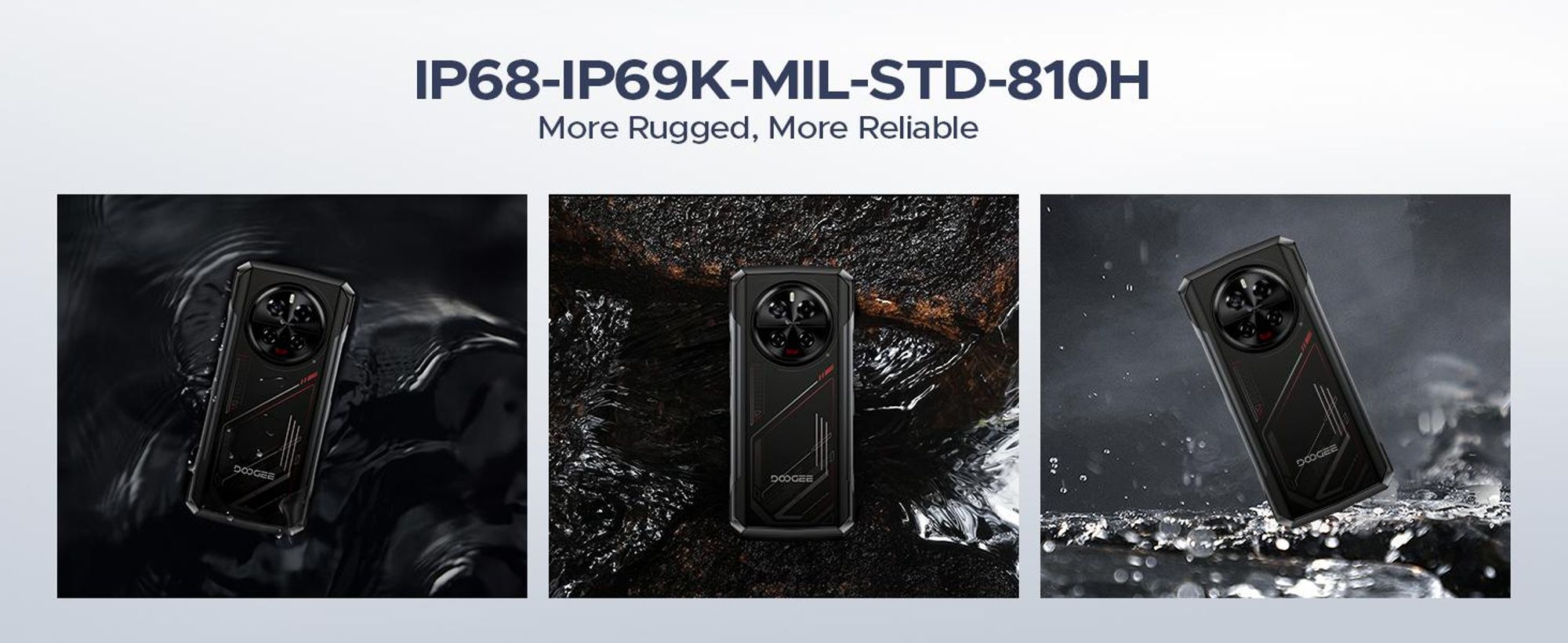 DOOGEE V40 outdoorový mobilní telefon bez smlouvy 5G - MediaTek Dimensity 7300 Android 14 mobilní telefon, 32GB RAM + 512GB ROM outdoorový smartphone, odolný mobilní telefon na staveniště
