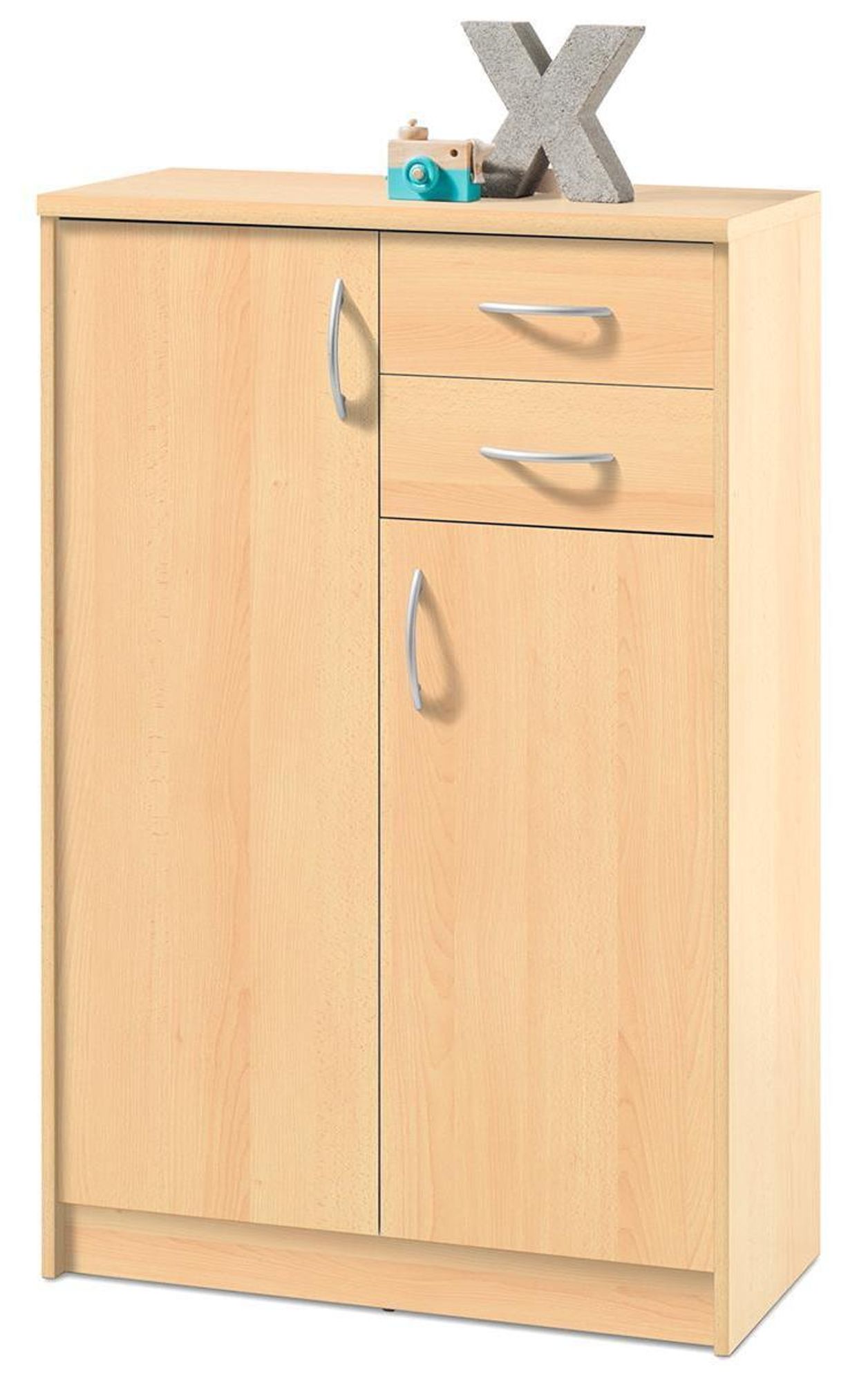 Kommode "Olli IV" – moderne Stauraum-Kommode mit 2 Türen und 2 Schubkästen