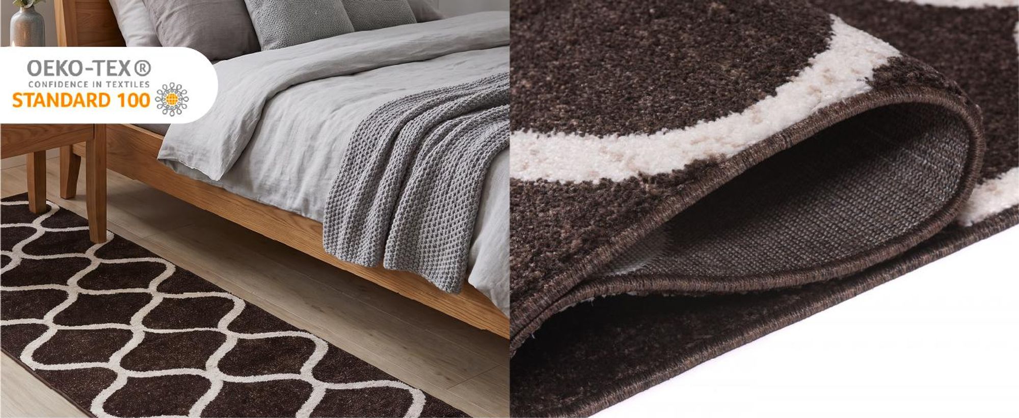 Tapiso Läufer SARI Modern Creme Wohnzimmer 120 x 300 cm