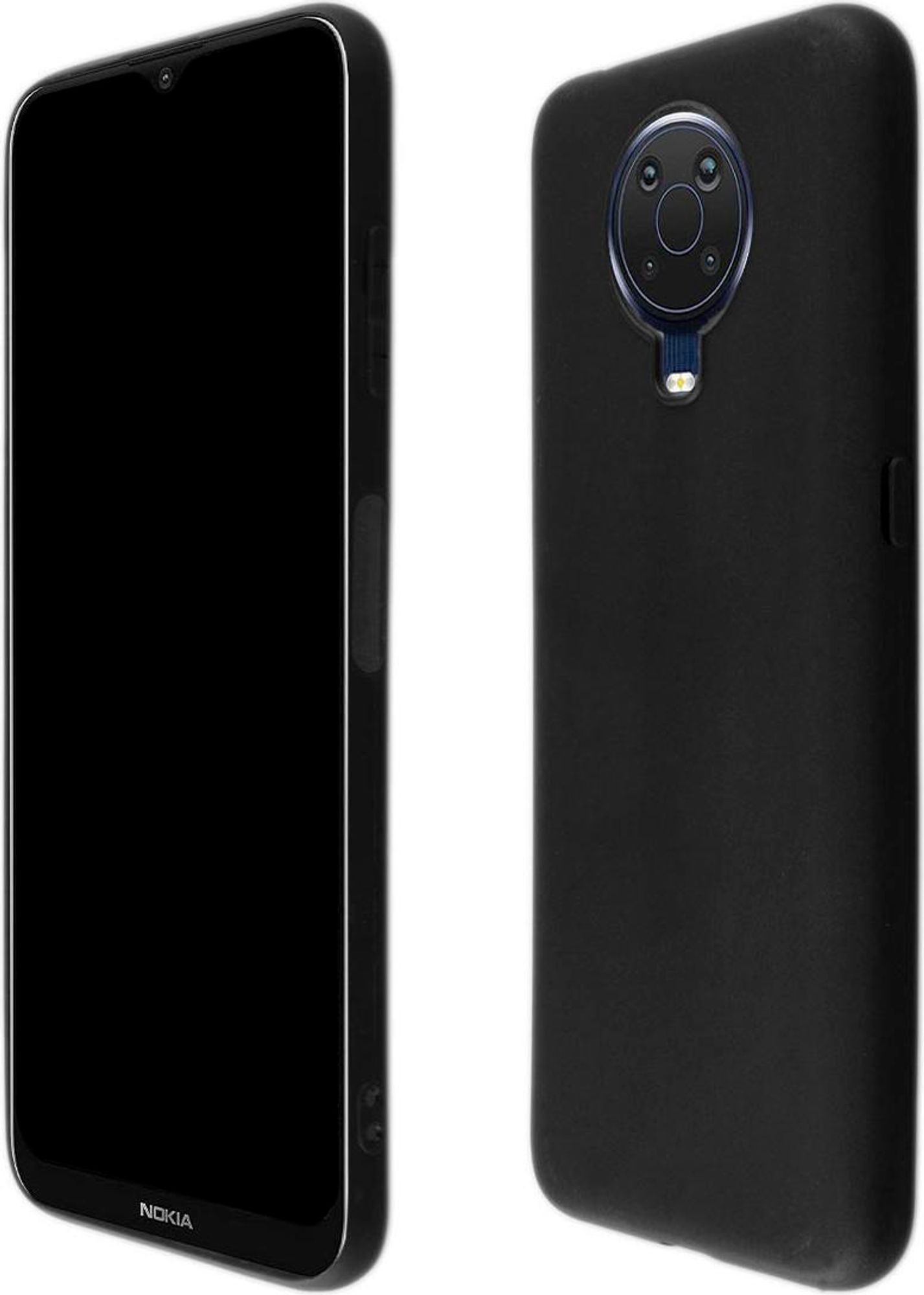 caseroxx Schutz-Hülle TPU-Hülle kompatibel mit EinfachFon - Nokia Kids - G20, Gummi Handy Tasche schwarz Bild 1