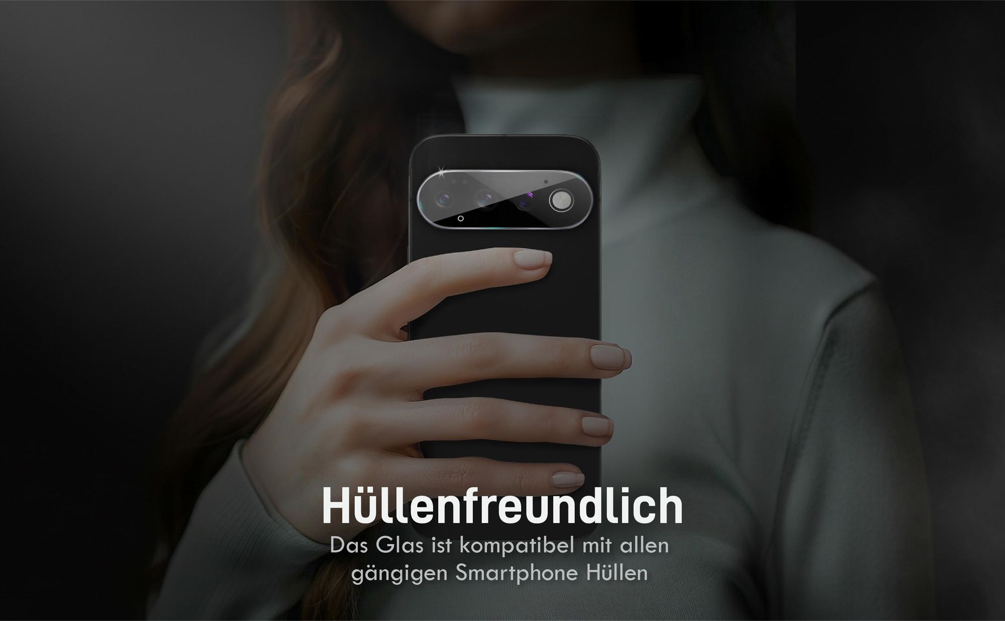 4x 9H Schutzglas (2x Kamera + 2x Display) für Google Pixel 11 Pro in passgenauem Design