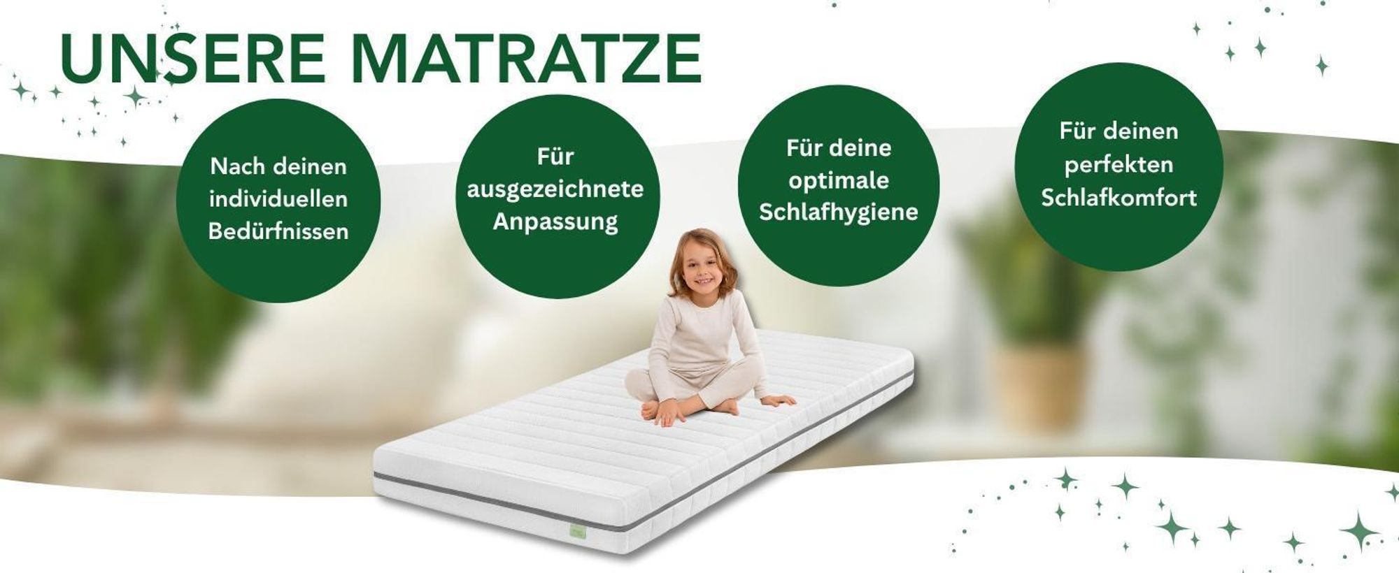 Kindermatratze 120x200 cm | 13 cm hoch | Jugendmatratze | Ergonomisch & Allergikergeeignet | DREAMSTAR Ergo Junior