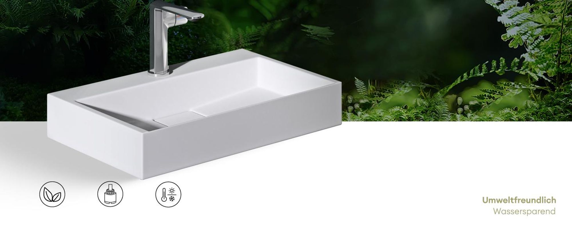 Mai & Mai Armatur Bad Wasserhahn Badezimmer Waschtischarmatur Einhebelmischer Mischbatterie Bad aus Messing mit Wassersparfunktion Silber 1180