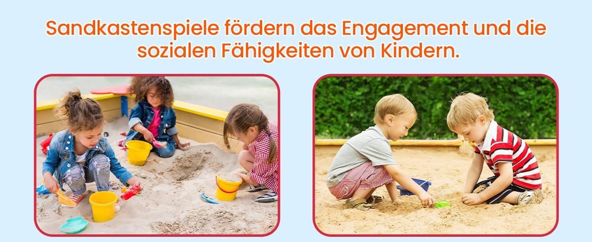 4myBaby GmbH - Spielsand 25kg | Quarz Sand für Sandkasten | Kinder Spielsand | Dekosand | Spiel sand für Sand kasten | Sandkasten Sand | Gewaschener