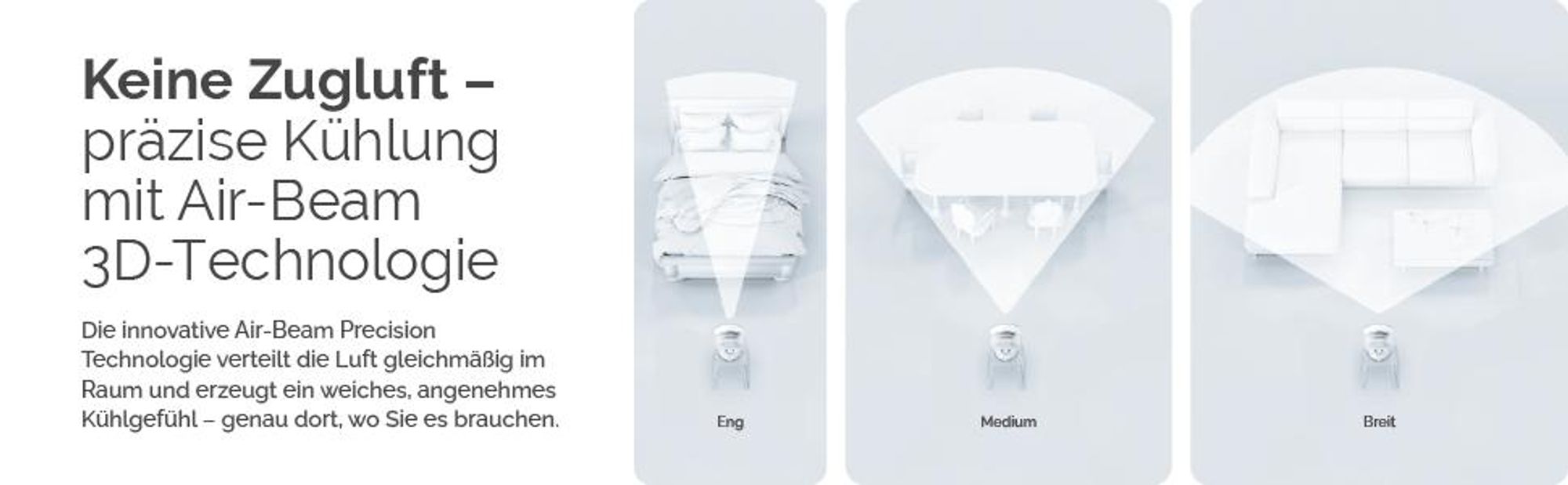 MeacoFan Sefte® 10 Pro – Akku-Tischventilator, 25 dB leise, 40 Std. Laufzeit, 1150 m³/h Luftleistung, 12 Geschwindigkeitsstufen, 3D-Oszillation