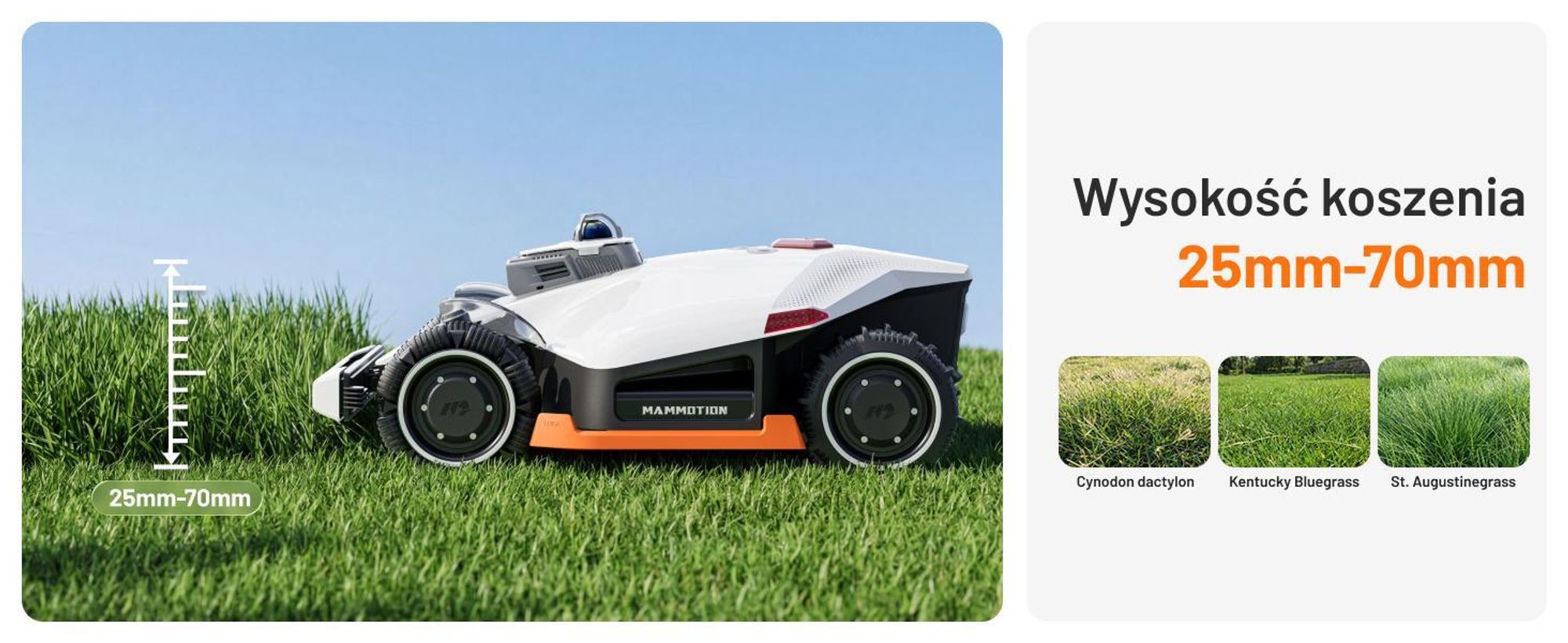 Robotická kosačka Mammotion LUBA 3 AWD 1500 bez ohraničujúceho drôtu do 1500 m² 360 LiDAR + duálna kamera AI Vision 80% sklon 4G modul APP