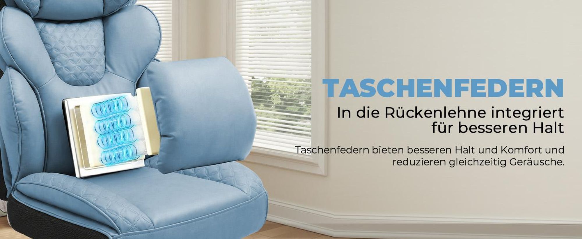COMHOMA Ergonomická herní židle, kancelářská židle 180 kg, s nastavitelnou bederní opěrkou a opěrkou nohou, hybridní design z umělé kůže a síťoviny, manažerská židle