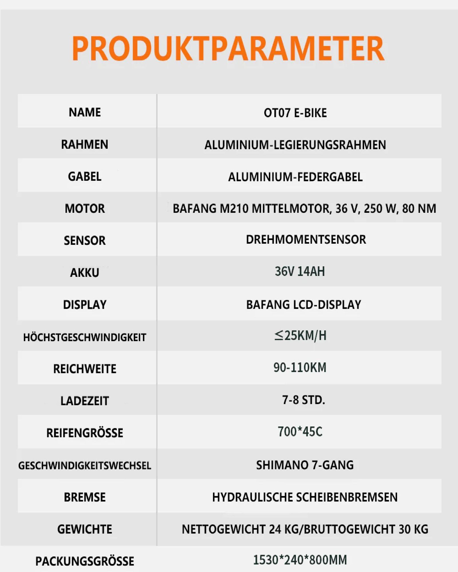 ONESPORT OT07 Elektrische Bike - 250W Motor 36V14AH Batterie 27.5 Zoll Reifen Hydraulische Scheibenbremsen - Weiß