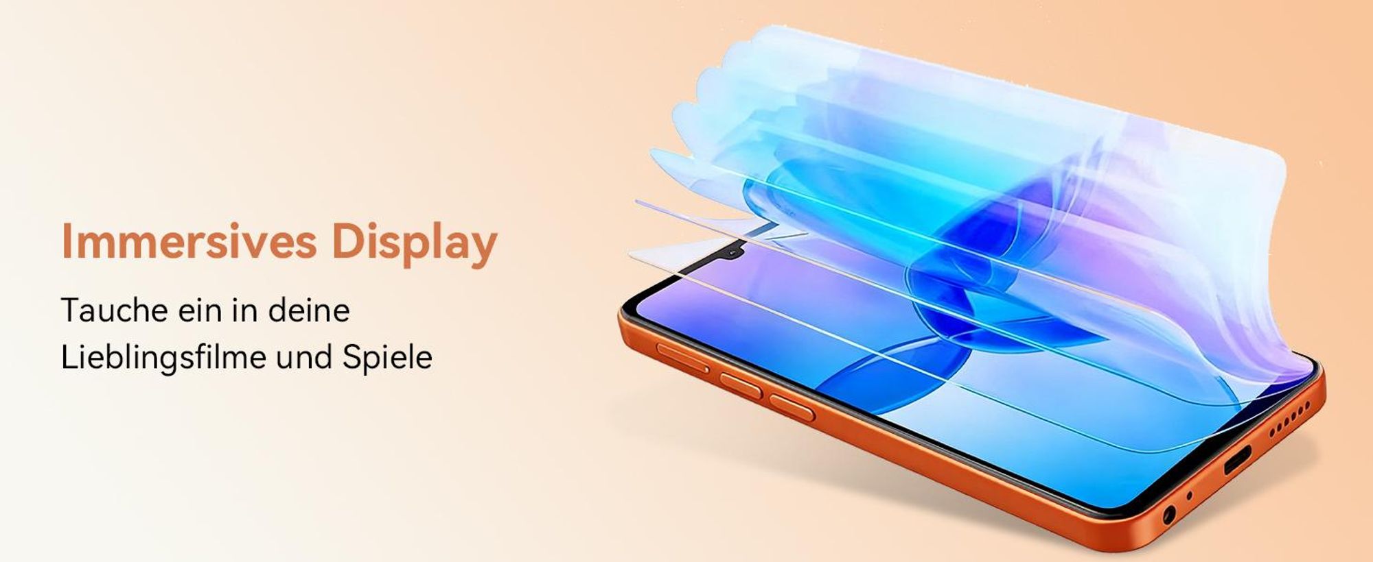 2026 Blackview WAVE 7C Handy Ohne Vertrag, 6.56", Android16, 16GB+128GB/2TB TF, Face ID, 5000mAh, 32MP, Dual-SIM, WiFi 5, IP54