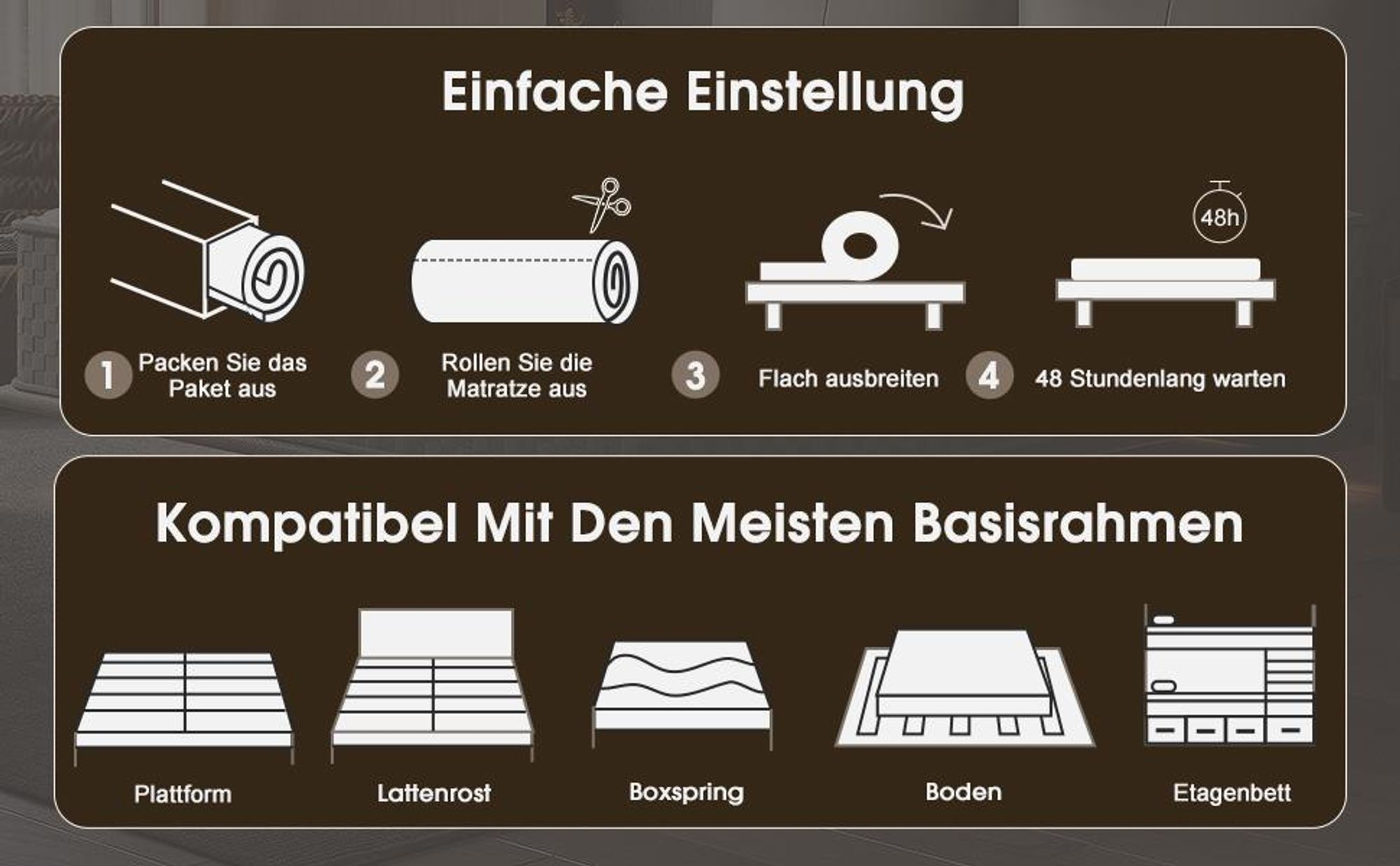 Hiazurm Matratze 90x190, 7-Zonen Federkernmatratze mit Spannbettlaken, Höhe 22cm, Taschenfederkernmatratze, Premium Taschenfederkern,H3