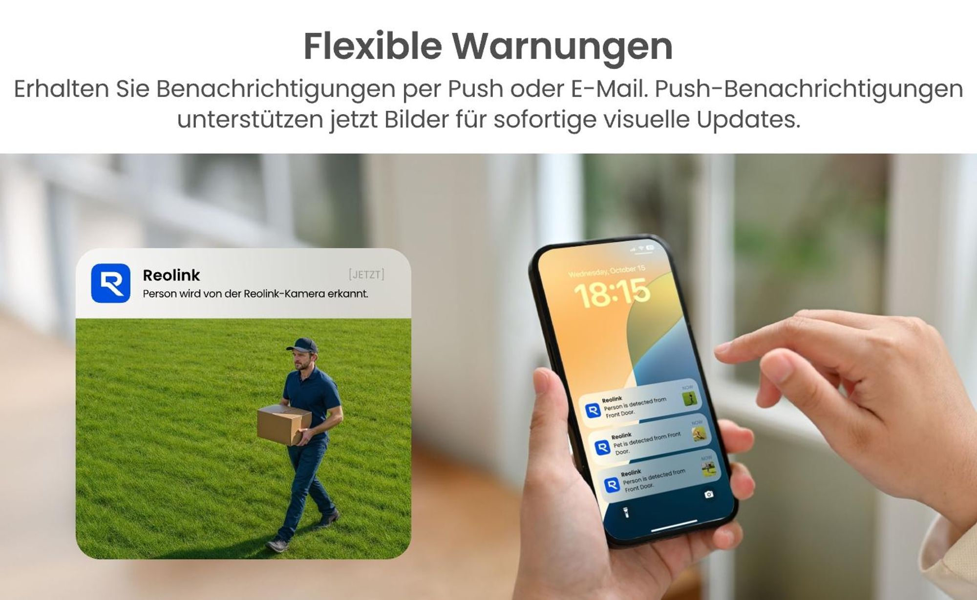 Reolink Argus PT Ultra + Solarpanel, 4K 8MP Akku Überwachungskamera Aussen, 2,4/5GHz WiFi, Pan & Tilt, Farbnachtsicht, Smarte Erkennung, 2-Wege-Audio