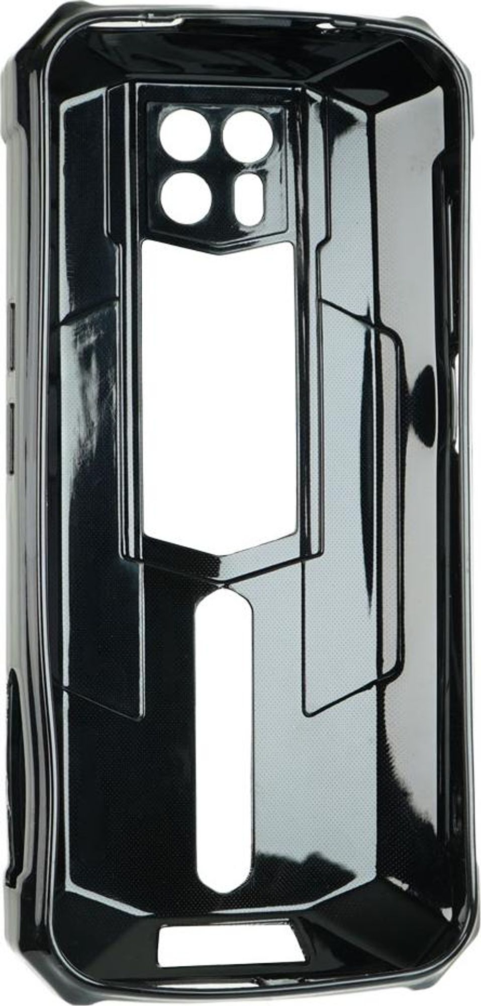 caseroxx Schutz-Hülle TPU-Hülle kompatibel mit Ulefone Armor 24, Gummi Handy Tasche schwarz Bild 2