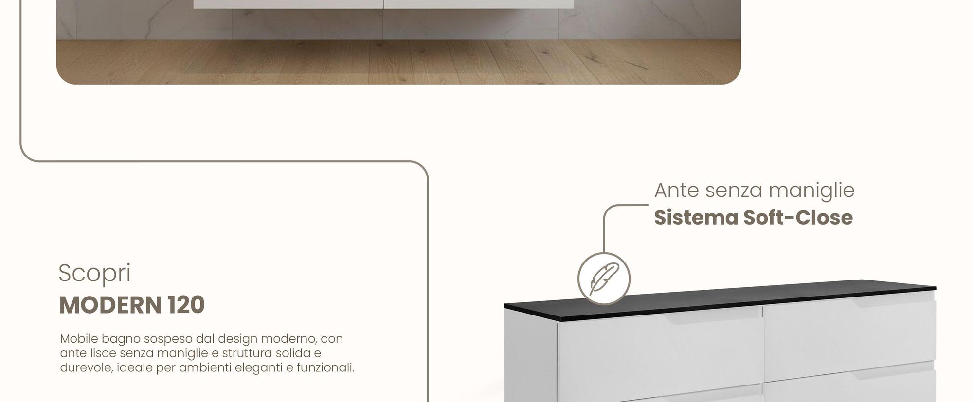 RODAN, mobile bagno, mobile sotto lavabo, mobile bagno moderno, mobili per il bagno