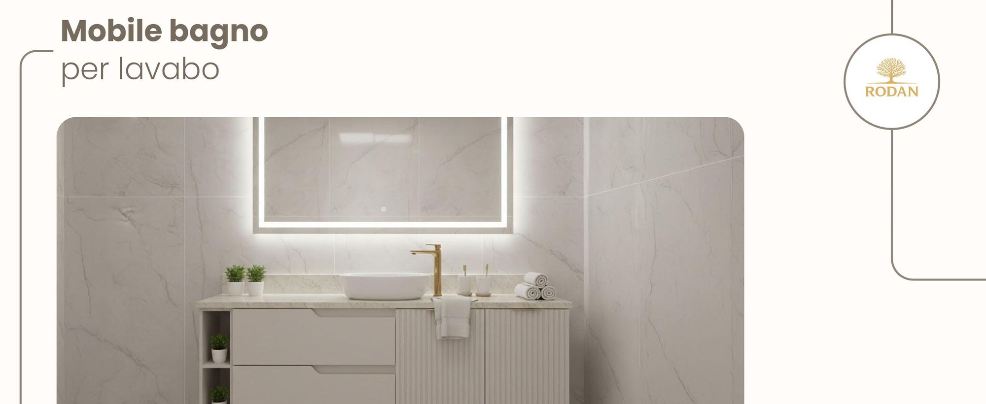 RODAN, mobile bagno, mobile sotto lavabo, mobile bagno moderno, mobili per il bagno