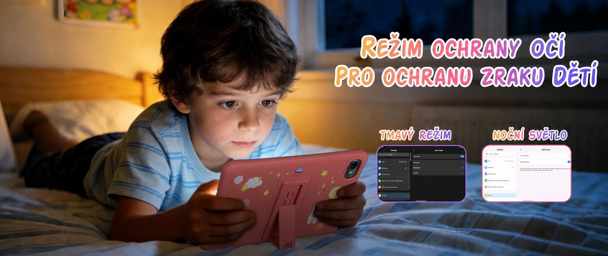Tabwee K10 Kids 10.1" Blau Tablet, Google Kids Space, 4GB RAM+64GB ROM, Android 15 WiFi Tablet für Kind mit Kindgerechte Hülle und Stift, 5000mAh