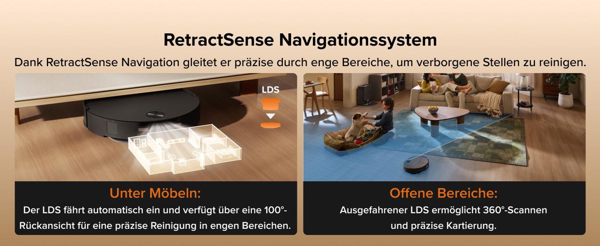 Roborock Qrevo Edge 2 Staubsauger Roboter, 25.000 Pa Saugroboter mit Wischfunktion Wischmopp-Hebefunktion, 80 °C Moppwäsche mit heißem Wasser, Schwarz