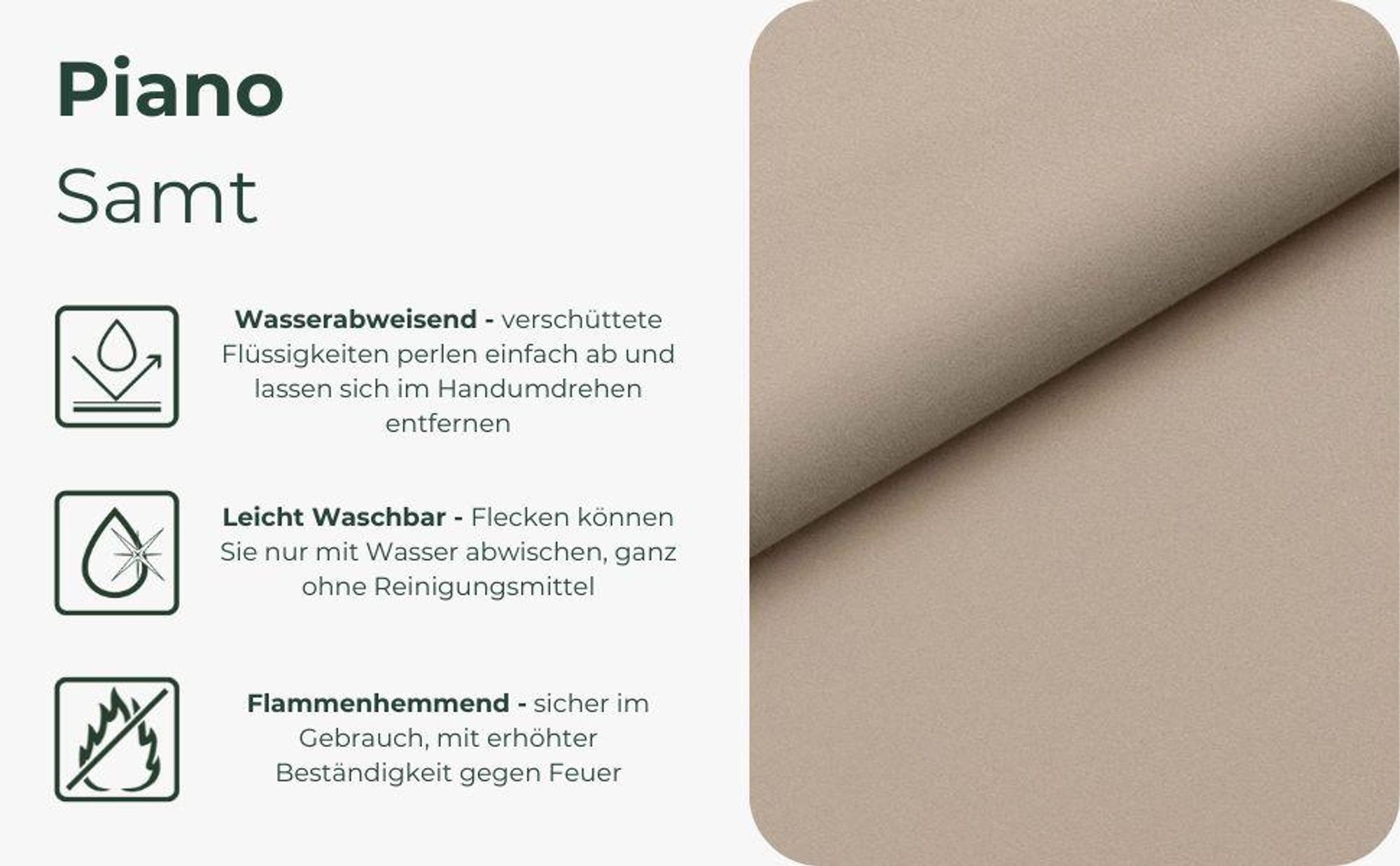 VALLH Polsterbett Bett 140x200 mit bettkasten Beige Samt - Kontinentalbett mit lattenrost (Hanna Piano 03)